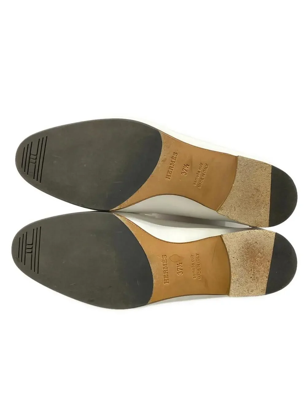 Hermes Mocassins Royal White Leather #296432H10B